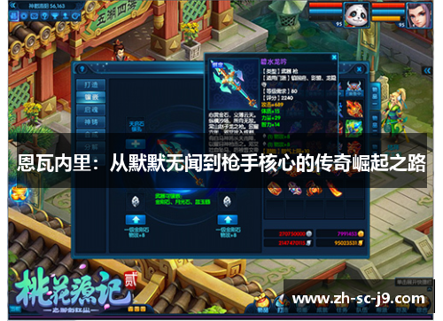 恩瓦内里:从默默无闻到枪手核心的传奇崛起之路 恩瓦内里:从默默无闻到枪手核心的传奇崛起之路